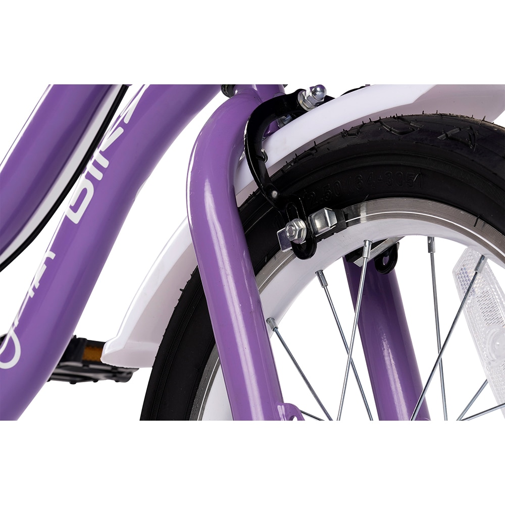 Bicicleta copii MYRIA MY7261PU, roata 16", frana pe janta, mov