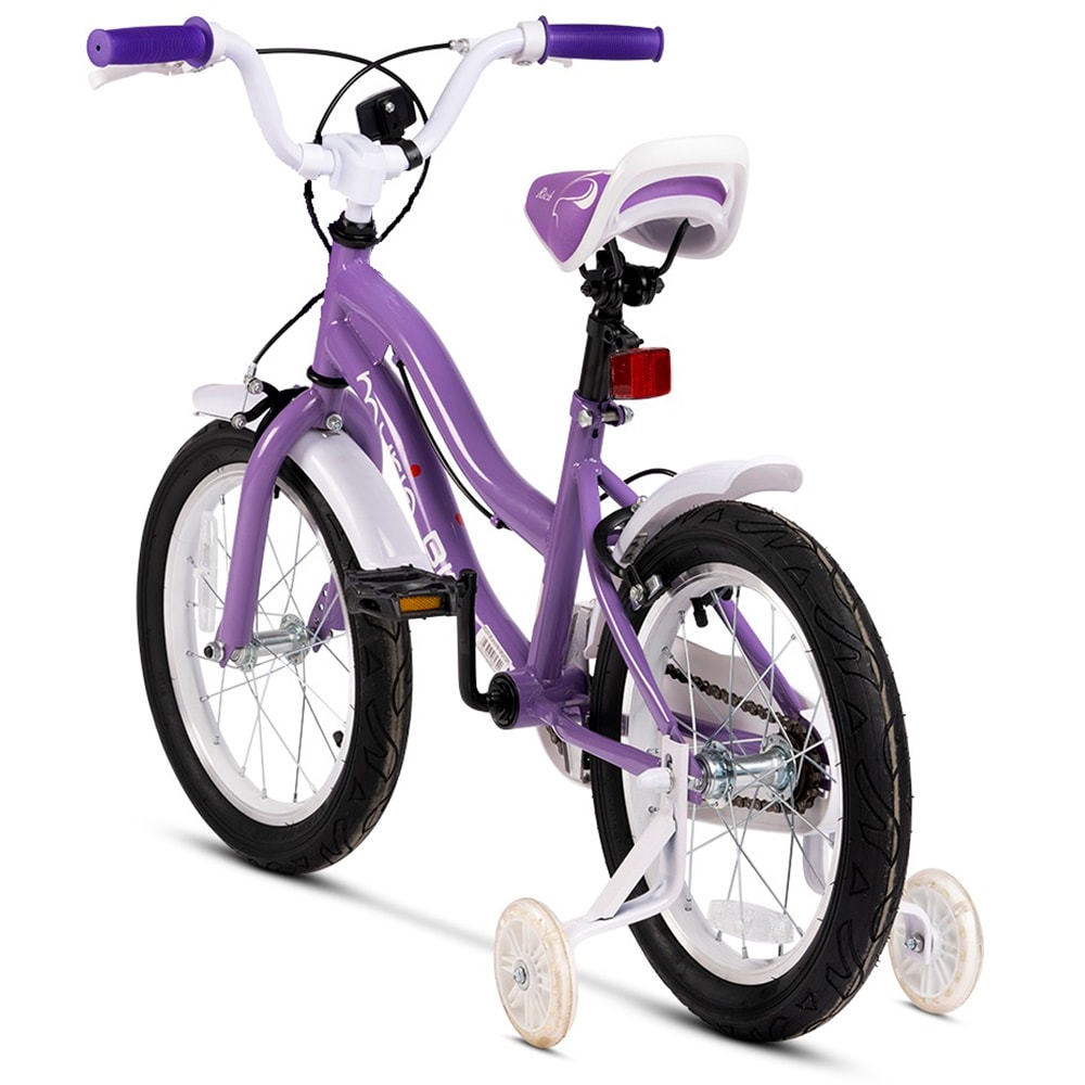 Bicicleta copii MYRIA MY7261PU, roata 16", frana pe janta, mov