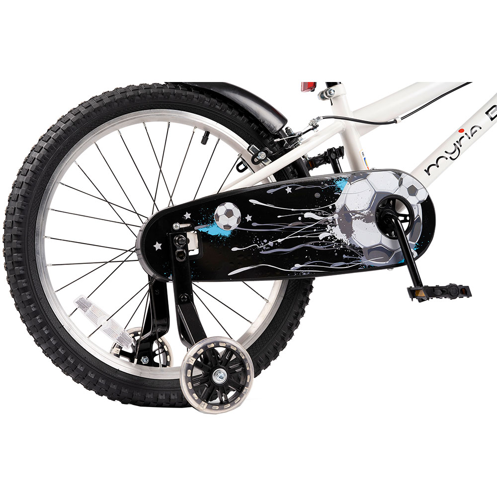Bicicleta copii MYRIA MY7262WH, roata 20", frana pe janta, alb