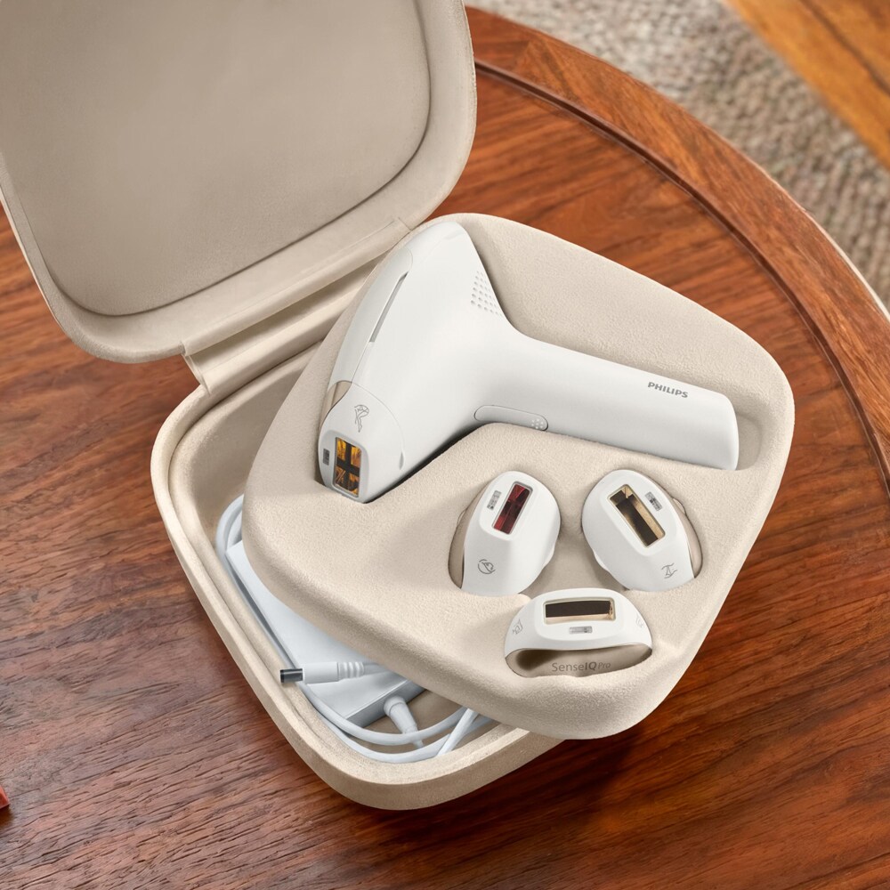 Epilator IPL PHILIPS Lumea 9900 Pro BRC344/00, 450.000 de impulsuri, 4 accesorii, alb