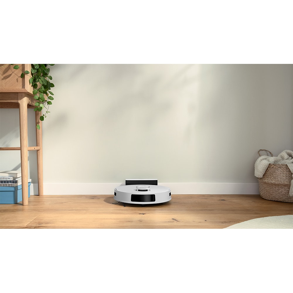 Aspirator robot BOSCH Spotless BCRC1W, 0.4l, 14.4V, autonomie max 160 min, Wi-Fi, functie mop, alb