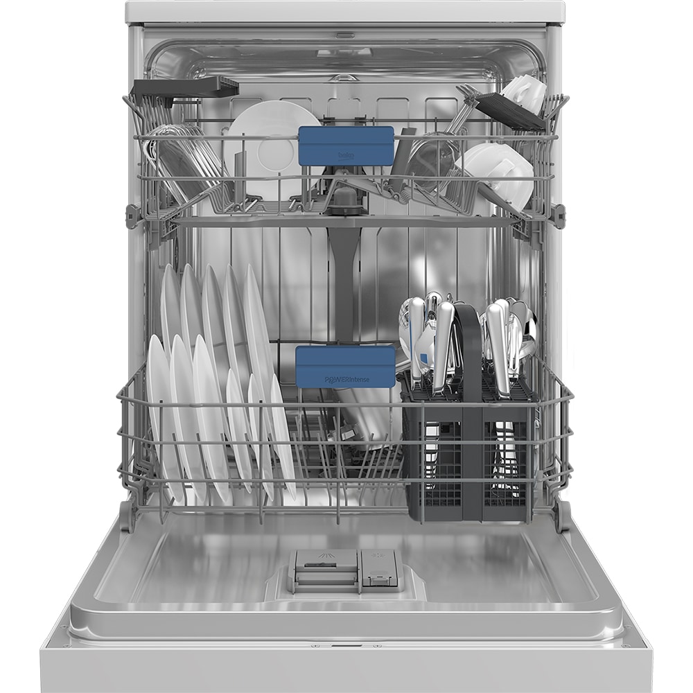 Masina de spalat vase independenta BEKO BDFN26440WP, 14 seturi, 6 programe, 60 cm, Clasa C, alb