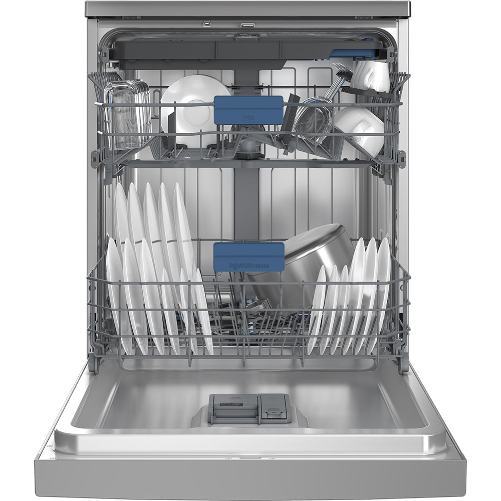 Masina de spalat vase independenta BEKO BDFN26540XP, 15 seturi, 6 programe, 45 cm, Clasa C, inox