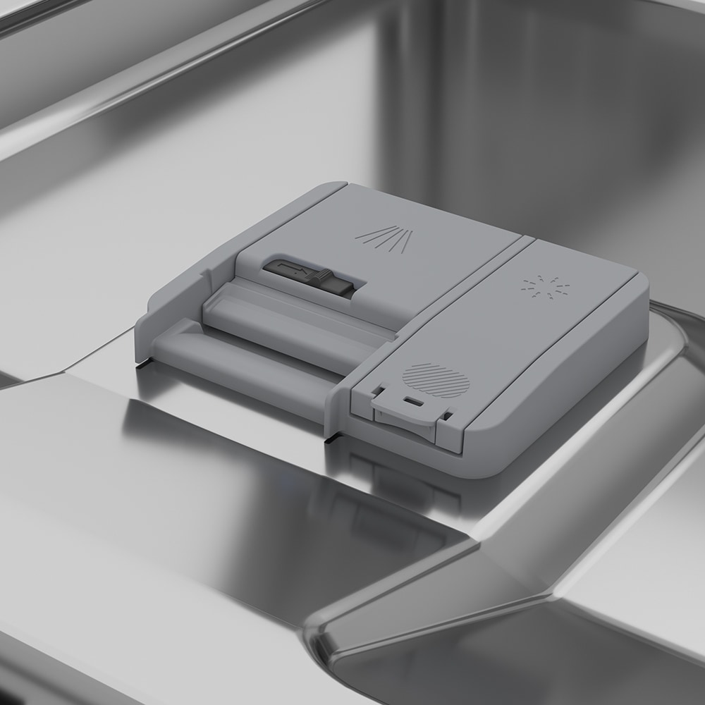 Masina de spalat vase independenta BEKO BDFN26540XP, HomeWhiz, 15 seturi, 11 programe, 60 cm, Clasa C, inox