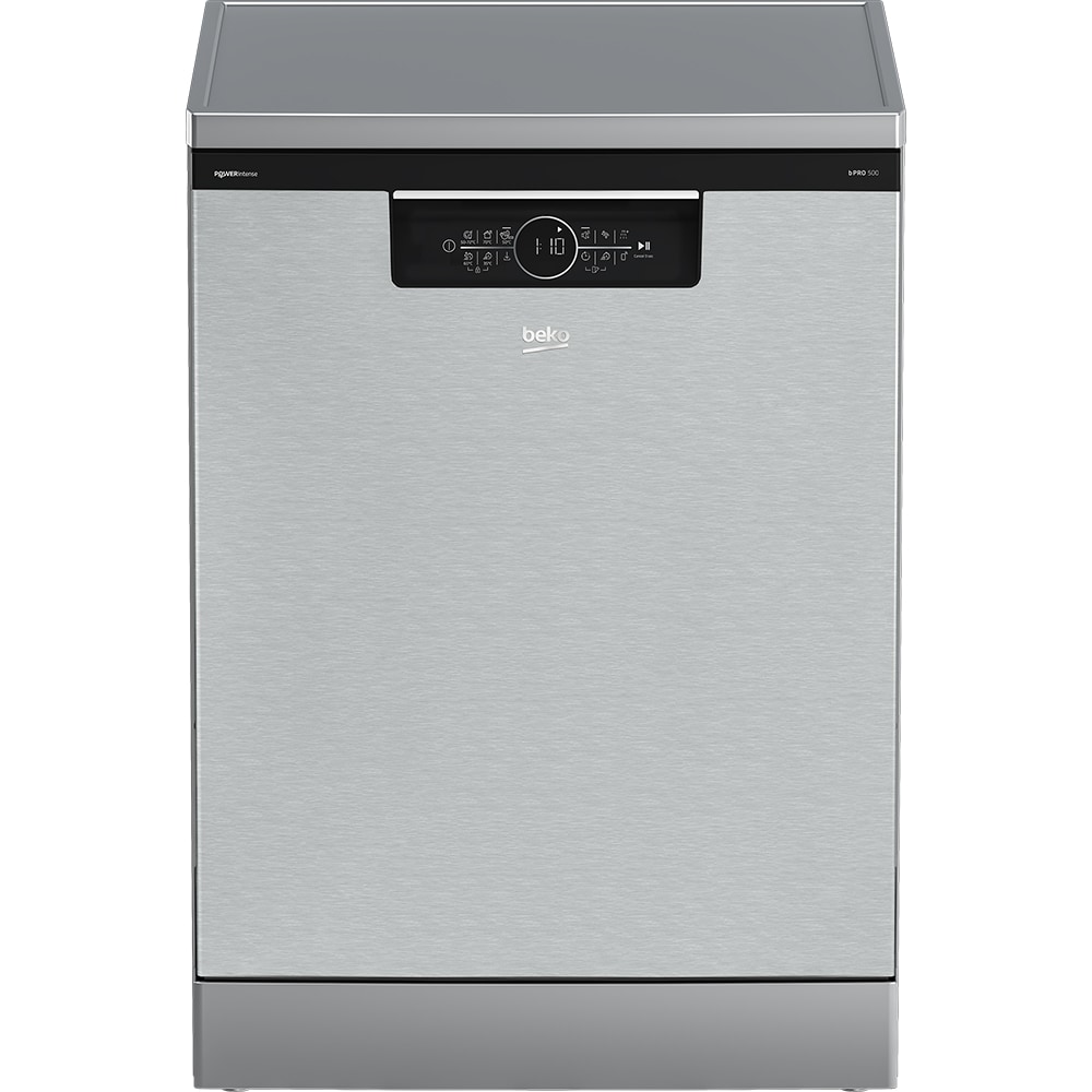 Masina de spalat vase independenta BEKO BDFN36560XWP, 15 seturi, 11 programe, 60 cm, Clasa A, Wi-Fi, inox