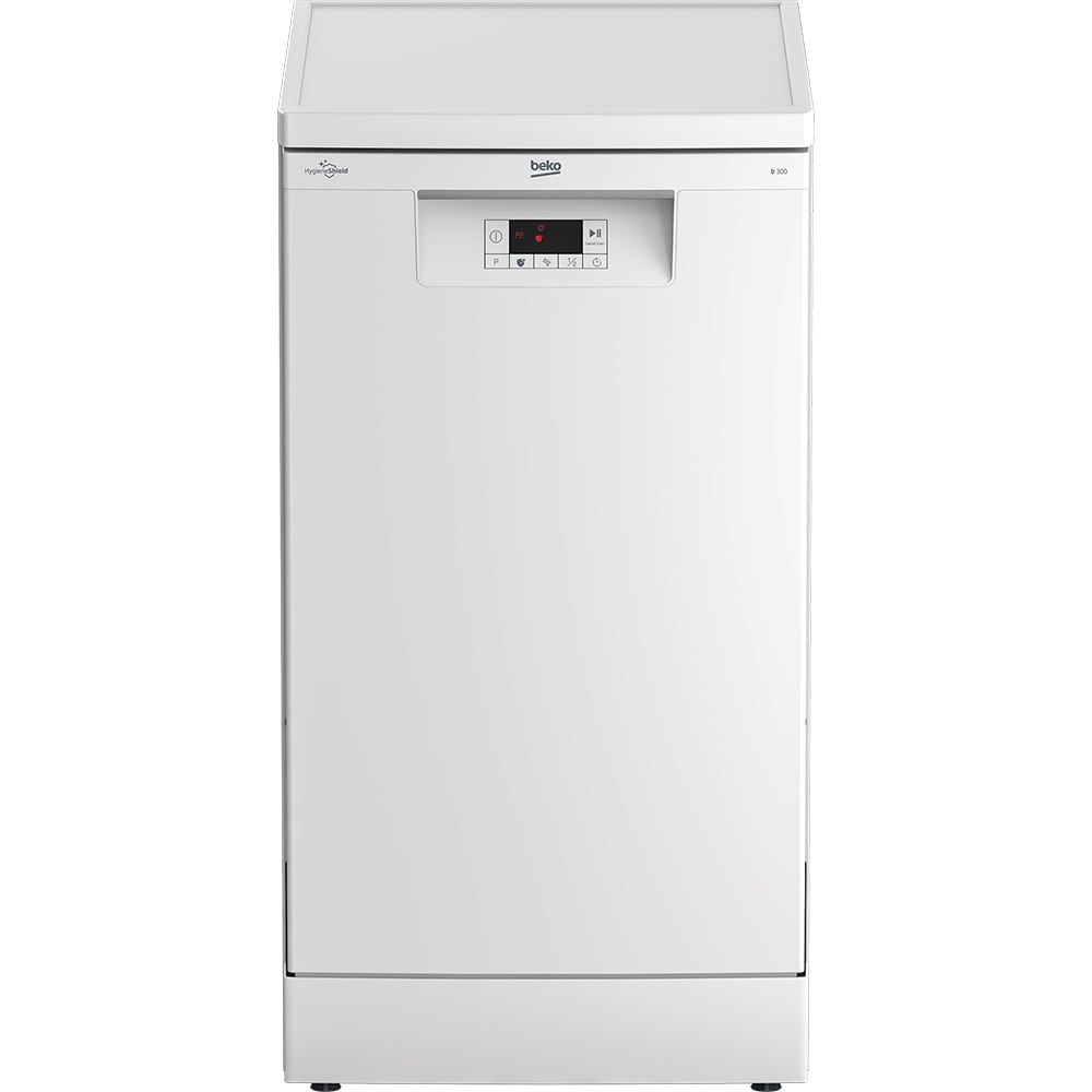 Masina de spalat vase independenta BEKO BDFS15030W, 10 seturi, 5 programe, 45 cm, Clasa D, alb