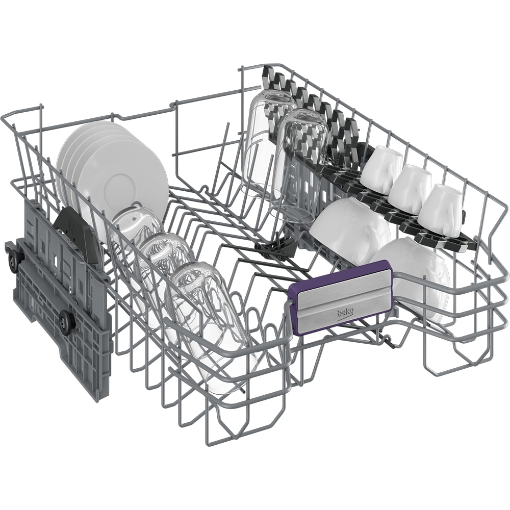 Masina de spalat vase independenta BEKO BDFS26123AQ, 11 seturi, 6 programe, 45 cm, Clasa E, antracit