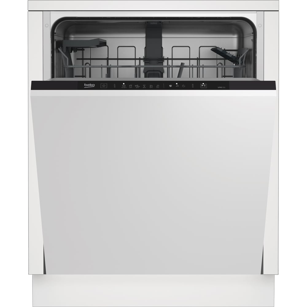 Masina de spalat vase incorporabila BEKO BDIN36461, 14 seturi, 6 programe, 60 cm, Clasa A, panou comanda negru