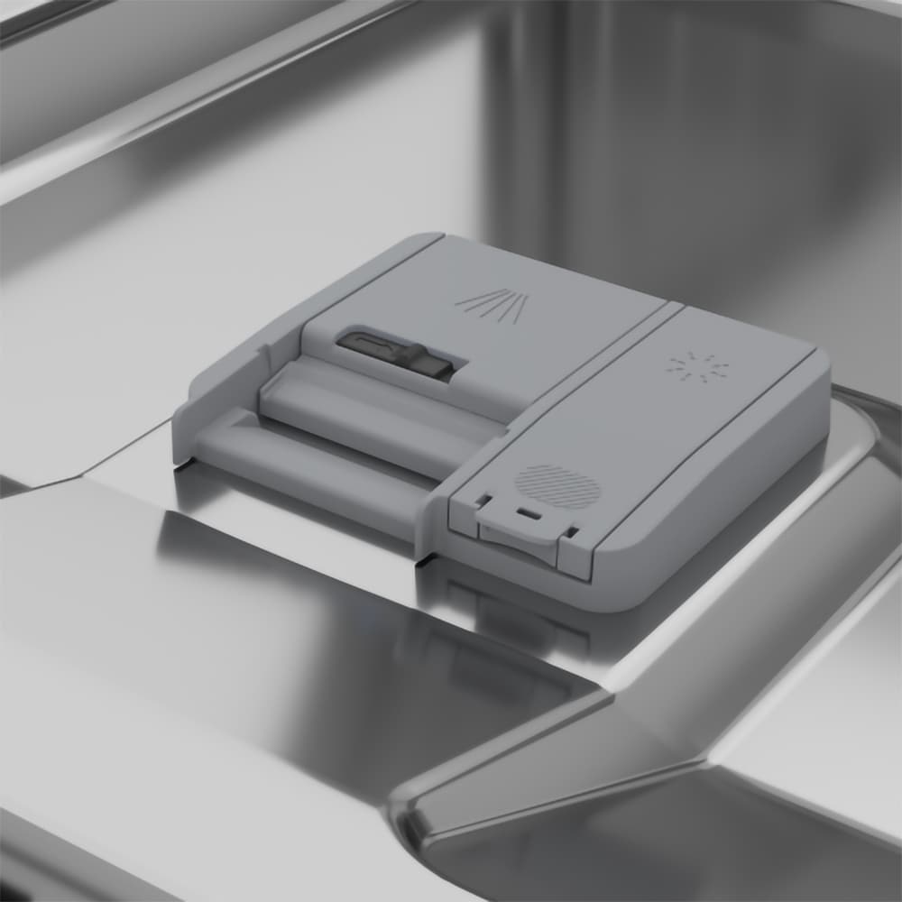 Masina de spalat vase incorporabila BEKO BDIS35030, 10 seturi, 6 programe, 45 cm, Clasa D, panou comanda negru