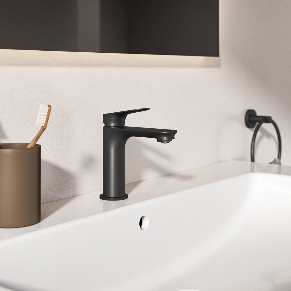 Baterie lavoar IDEAL STANDARD Ceralife O BE009XG, alama sanitara, negru mat