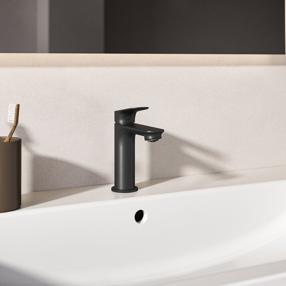 Baterie lavoar IDEAL STANDARD Ceralife O BE009XG, alama sanitara, negru mat