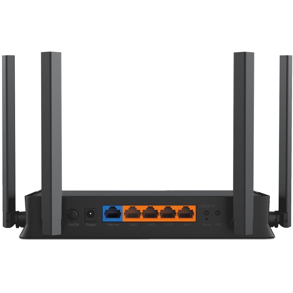 Router Wireless Gigabit TP-LINK Archer BE220 BE3600, Wi-Fi 7, Dual-Band 688 + 2882 Mbps, negru
