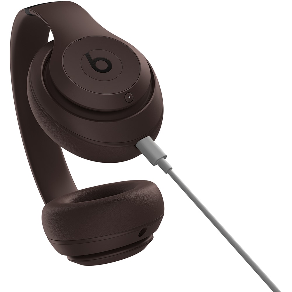 Casti BEATS Studio Pro MQTT3ZM/A, Bluetooth, Over-Ear, Microfon, Noise Cancelling, Deep Brown