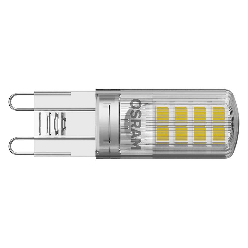 Set 2 becuri LED OSRAM 4058075449862, G9, 2.6W, 320lm, lumina calda