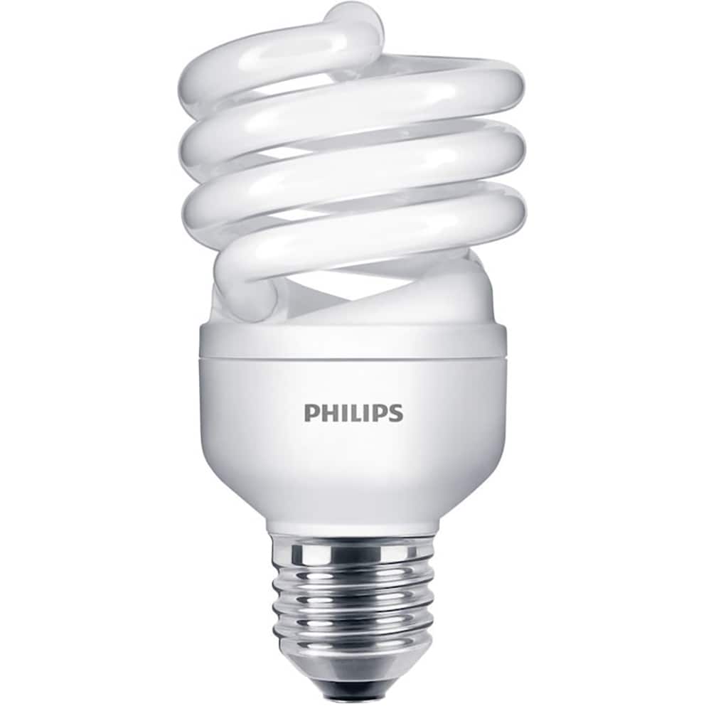Bec economic Twister PHILIPS, E27, 20W, 1250lm, lumina calda