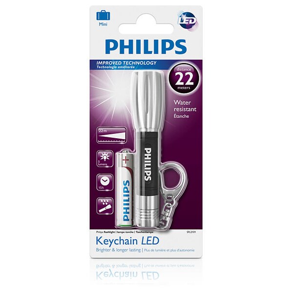 Lanterna breloc cu LED PHILIPS SFL2101/10, 1 x AAA
