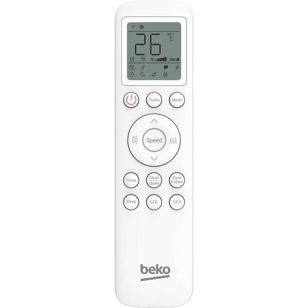 Aer conditionat BEKO BEHPEB120, 12000 BTU, A++/A+, Wi-Fi, negru