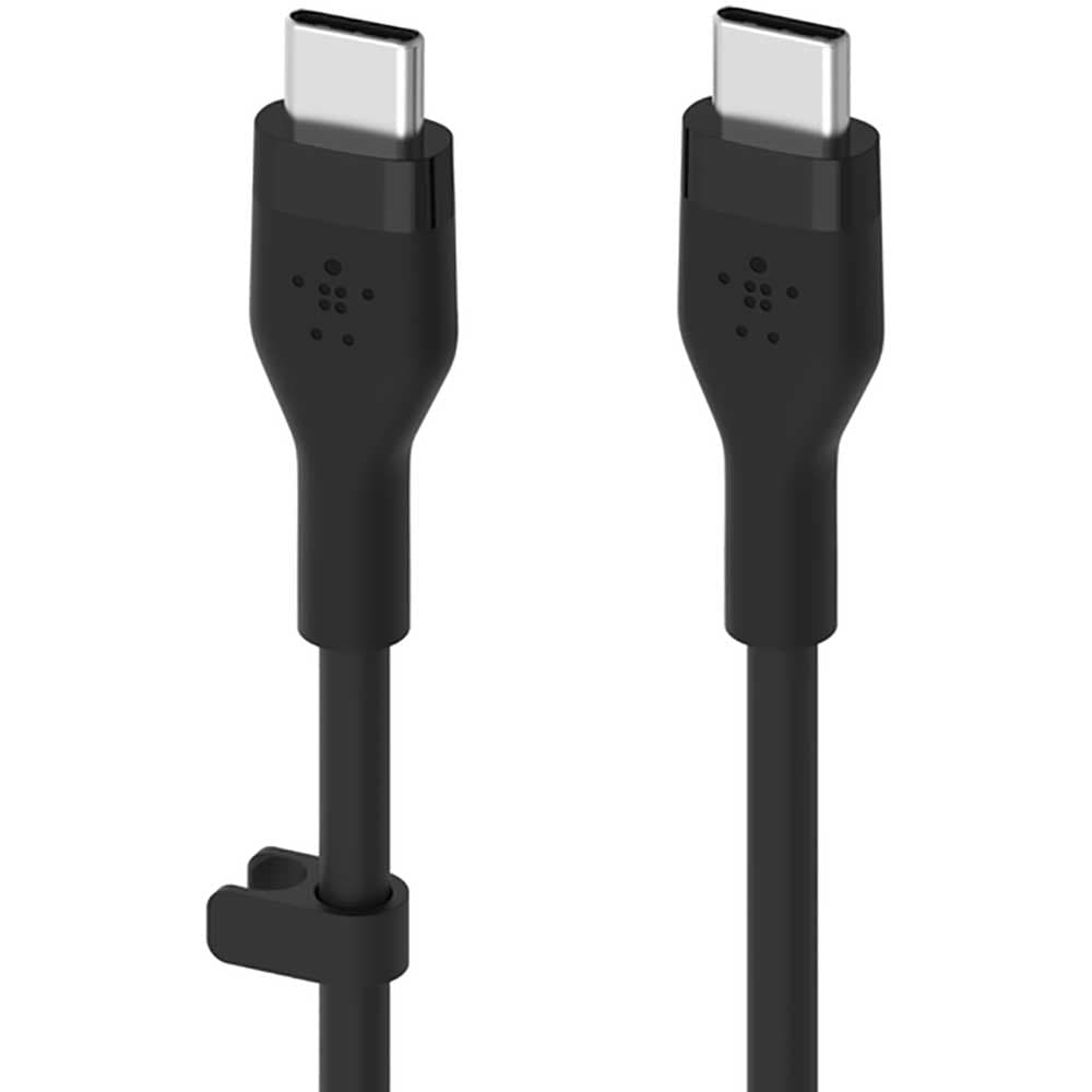 Cablu date BELKIN CAB009bt1MBK, USB-C - USB-C, 1m, negru