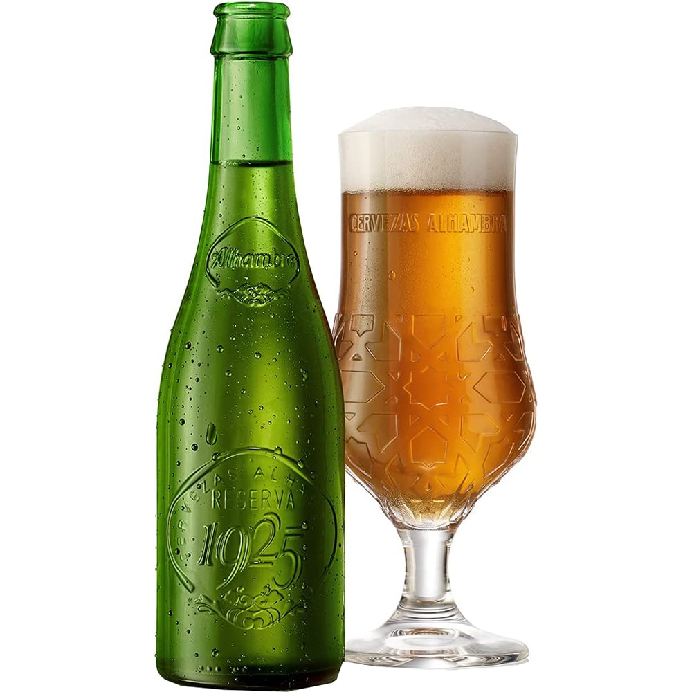 Bere blonda Alhambra Reserva bax 0.33L x 24 sticle