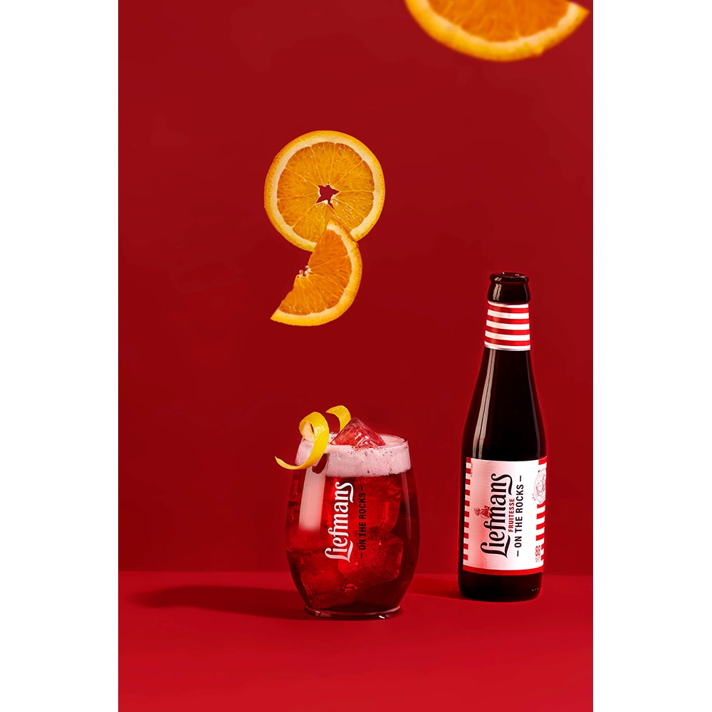 Bere cu arome Liefmans Fruitesse bax 0.25L x 24 sticle