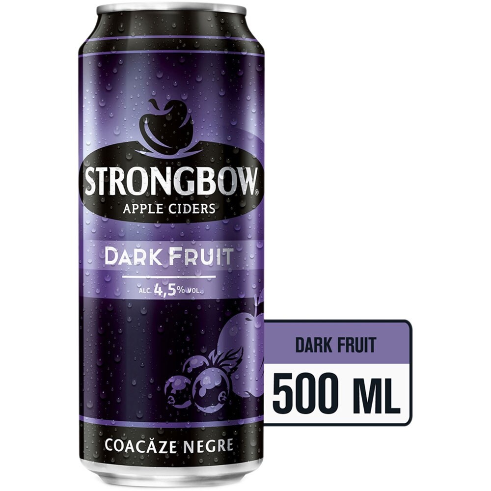 Cidru Strongbow Dark Fruits bax 0.5L x 12 doze