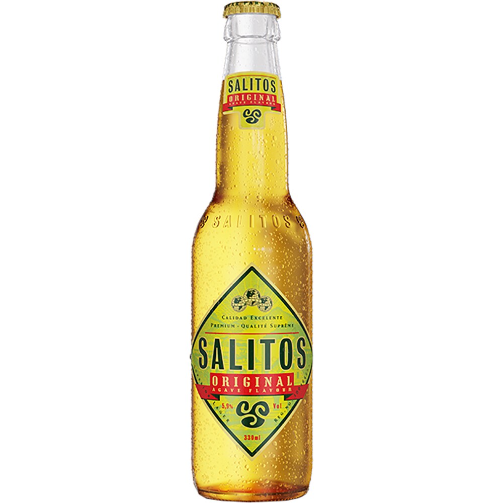 Bere blonda Salitos Original bax 0.33l x 24 sticle