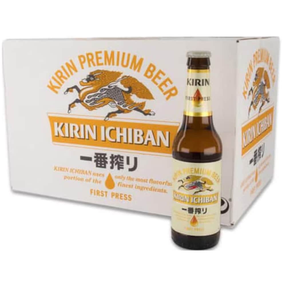 Bere blonda Kirin Ichiban bax 0.33L x 24 sticle