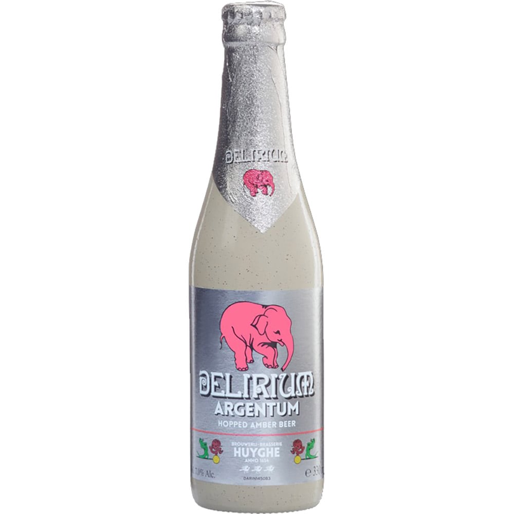 Bere blonda Delirium Argentum bax 0.33L x 24 sticle