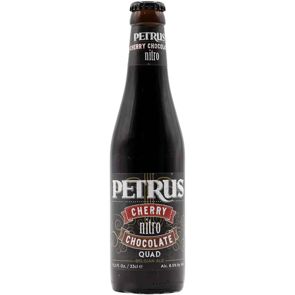 Bere cu arome Petrus Nitro Cherry Chocolate bax 0.33L x 24 sticle