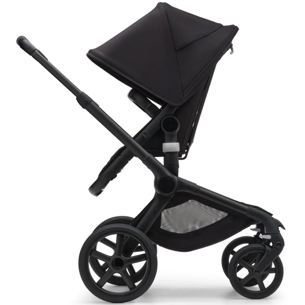 Carucior 2in1 BUGABOO Fox 5 BG100051002, 5 puncte, 0 luni+, negru