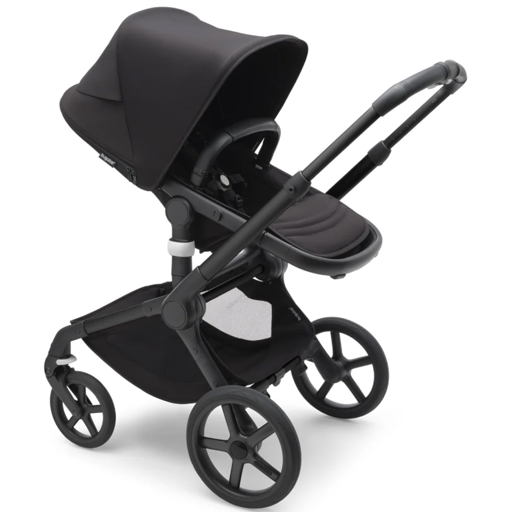 Carucior 2in1 BUGABOO Fox 5 BG100051002, 5 puncte, 0 luni+, negru