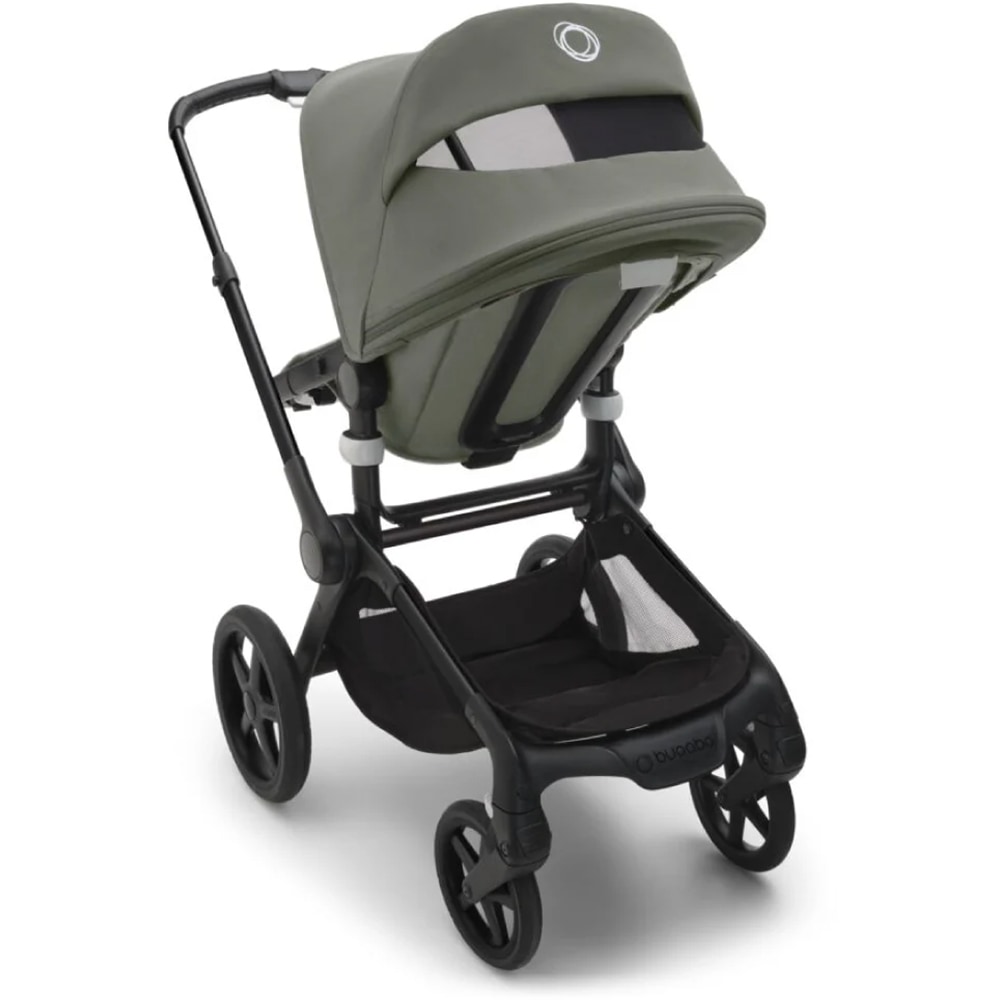 Carucior 2in1 BUGABOO Fox 5 BG100051031, 5 puncte, 0 luni+, kaki-negru