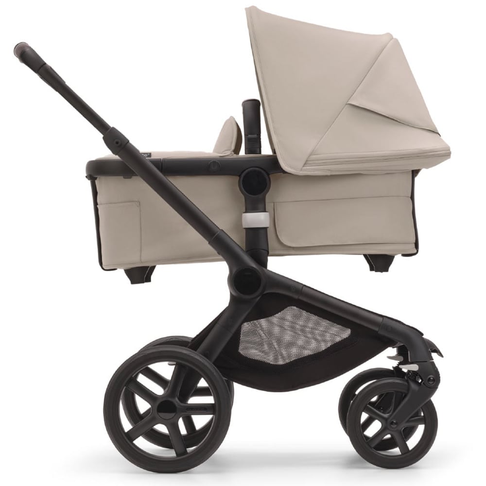 Carucior 2in1 BUGABOO Fox 5 Renew BG100051124, 5 puncte, 0 luni+, bej-negru