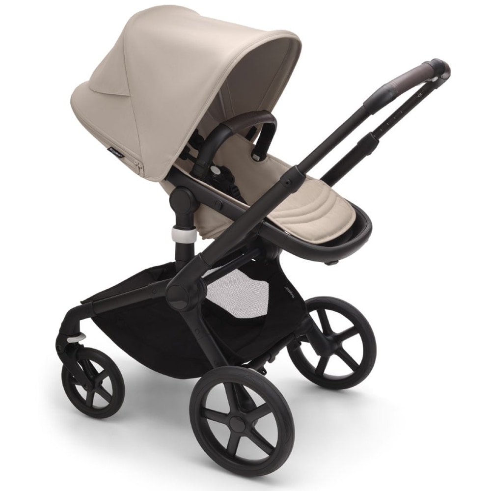 Carucior 2in1 BUGABOO Fox 5 Renew BG100051124, 5 puncte, 0 luni+, bej-negru