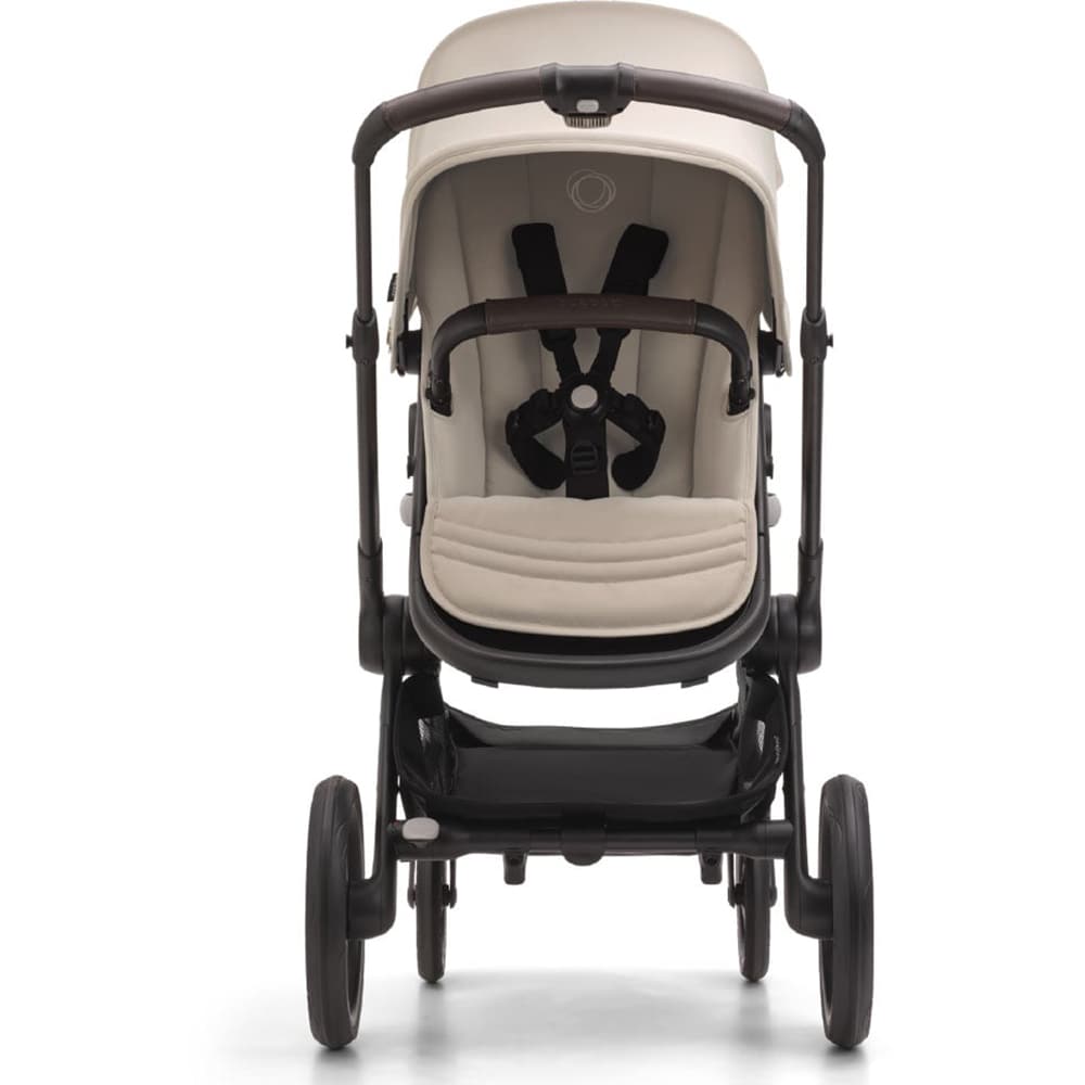 Carucior 2in1 BUGABOO Fox 5 Renew BG100051124, 5 puncte, 0 luni+, bej-negru