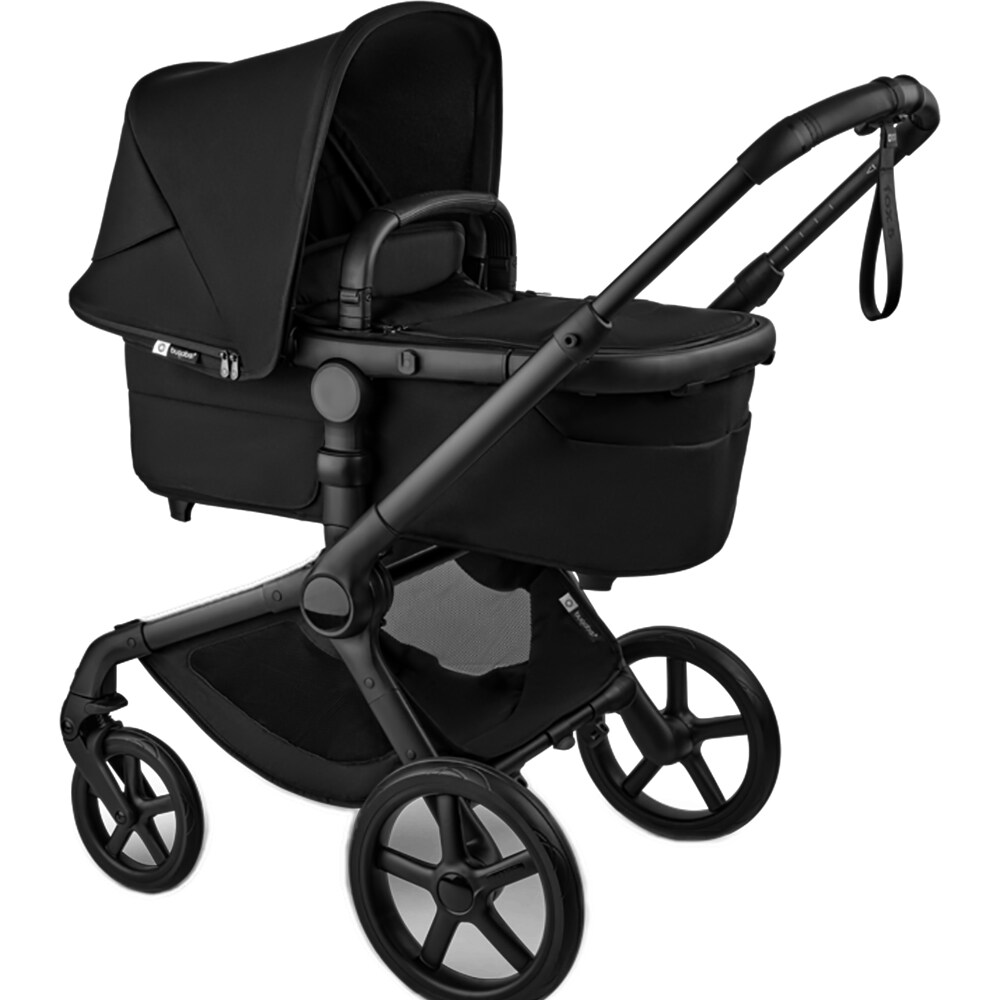 Carucior 2in1 BUGABOO Fox 5 Renew BG100051131, 5 puncte, 0 luni+, negru
