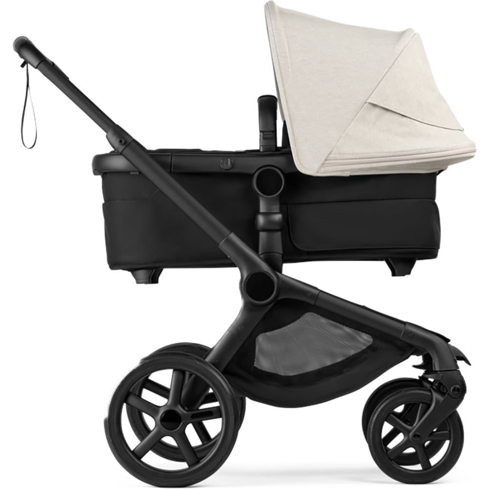 Carucior 2in1 BUGABOO Fox 5 Renew BG100051145, 5 puncte, 0 luni+, alb-negru