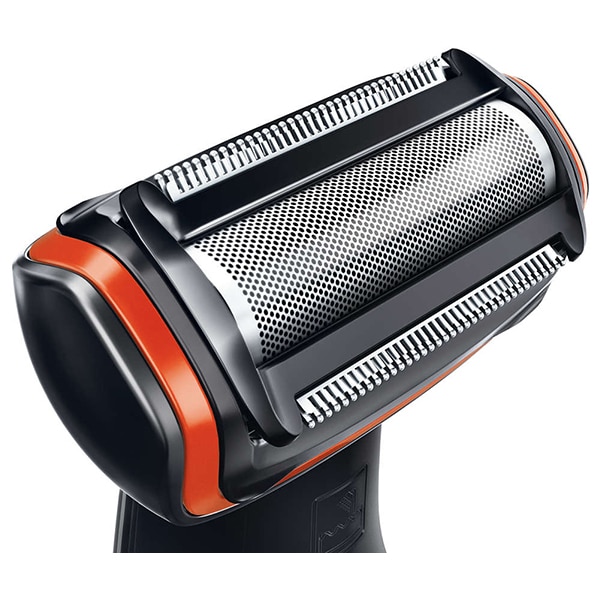 Aparat de tuns parul corporal PHILIPS BodyGroom BG2026/32, acumulator, 50 min, negru - portocaliu