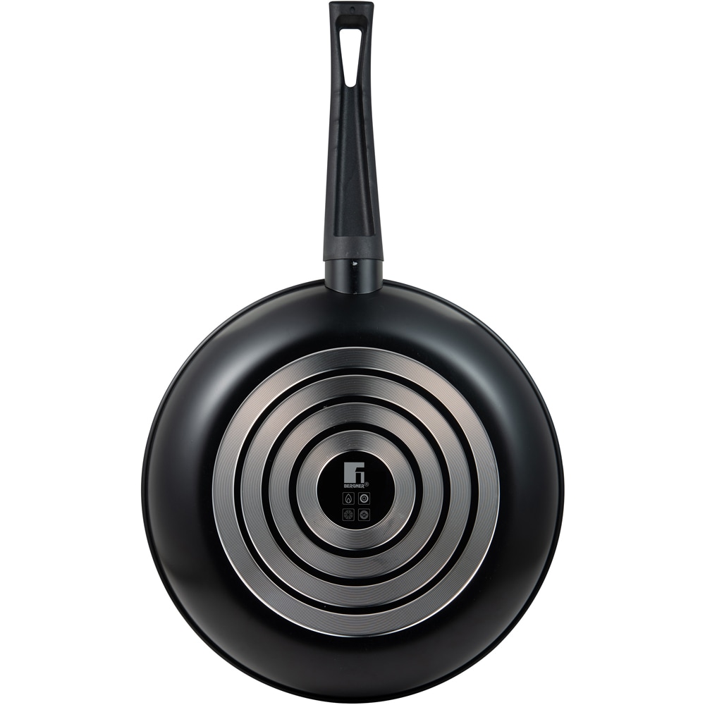 Tigaie BERGNER  Everyday BG-30344-BK, aluminiu, 28cm, negru