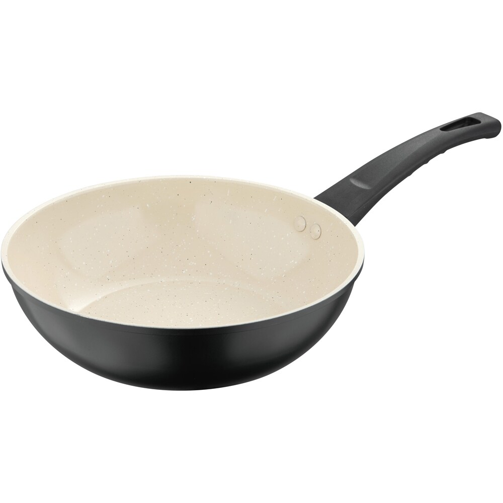 Tigaie wok BERGNER Everyday, aluminiu, 26cm, negru