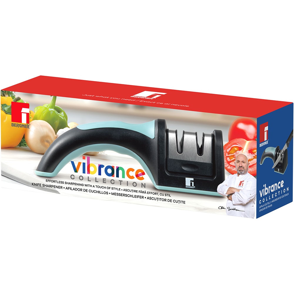 Ascutitor cutite BERGNER Vibrance BG-39919-BLL-RO, turcoaz