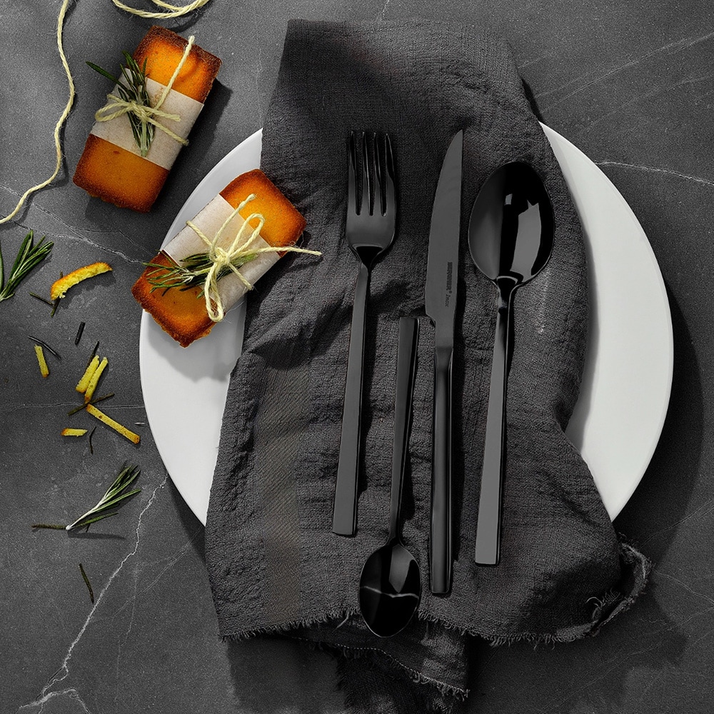 Set tacamuri BERGNER Sofia BG-45194-BK, 16 piese, inox