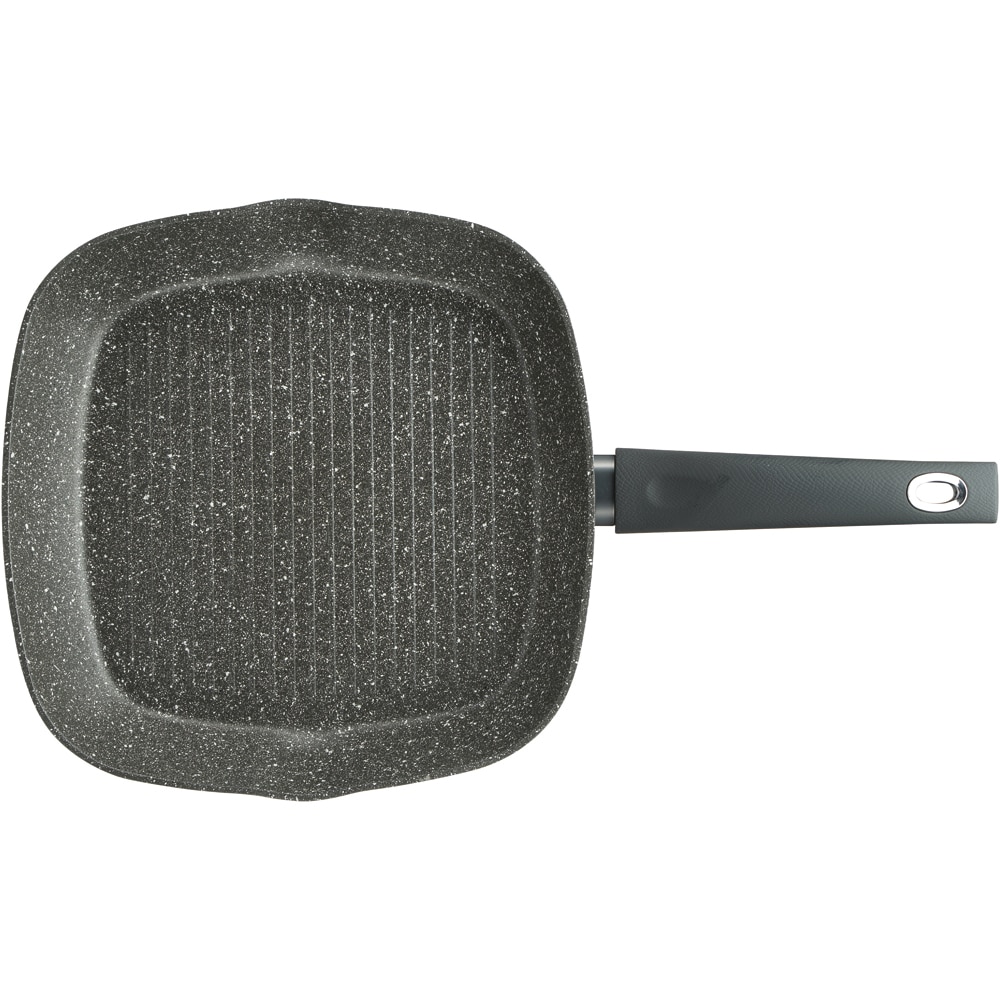 Tigaie grill BERGNER Orion BG-8520-MBG, 28 x 28 cm, aluminiu, gri