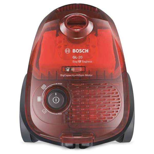 Aspirator BOSCH GL-20 Bag&Bagless BGL2B1108, 3.5l, 700W, rosu