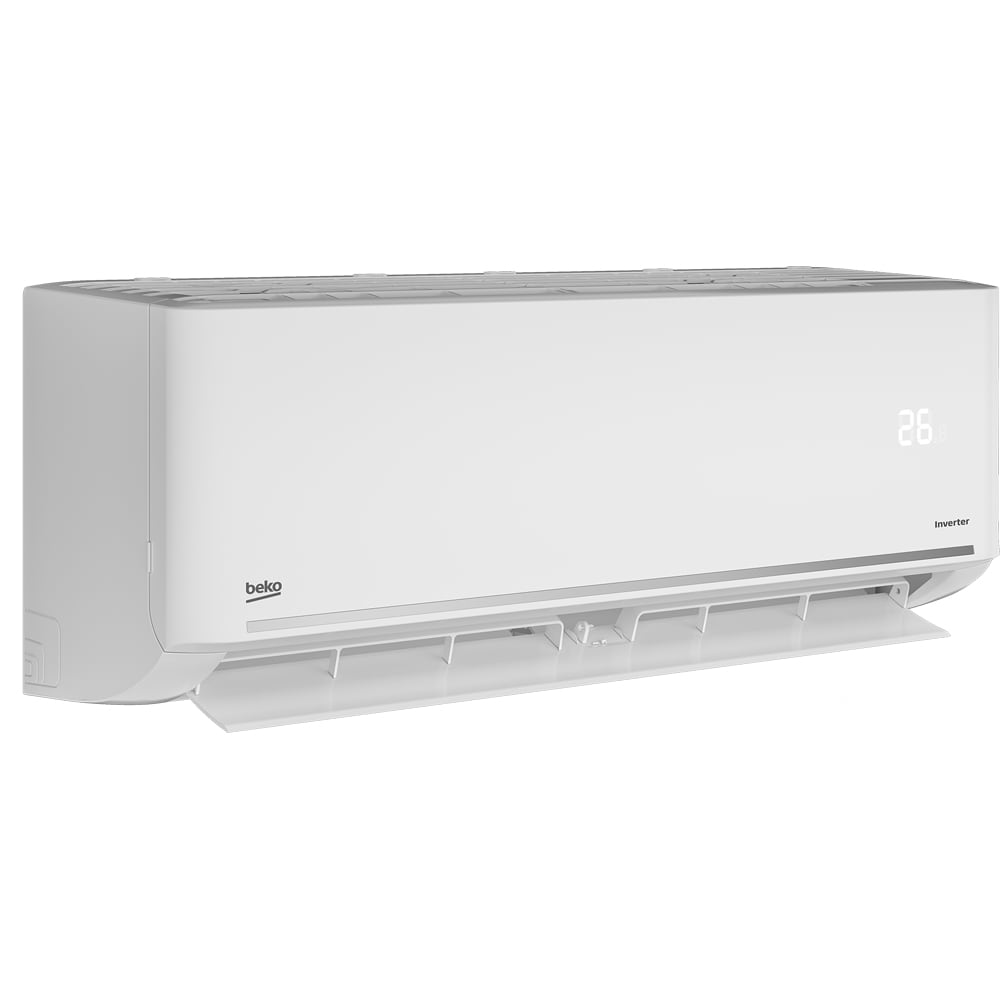 Sistem aer conditionat pentru 2 incaperi BEKO BGMPO18112BTUX2, 12000/1200 BTU, A++/A+, Unitatea externa 18000 BTU, WI-Fi, alb