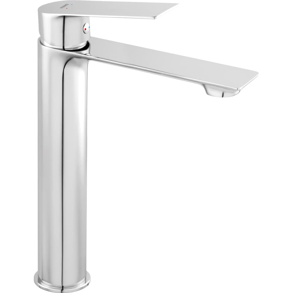 Baterie lavoar FERRO Magra BGR2L, pipa inalta, alama sanitara, crom