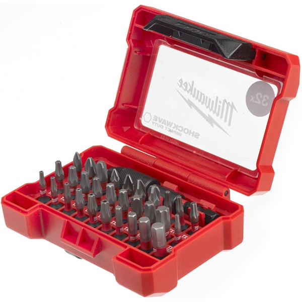 Set biti MILWAUKEE Shockwave 4932464240, 32 piese