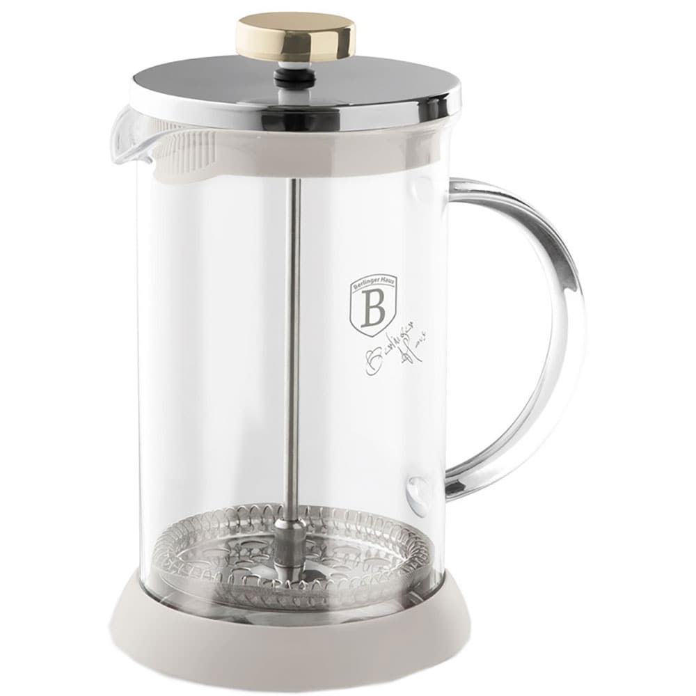 Infuzor ceai BERLINGER HAUS BH/8587, 0.8l, sticla, transparent