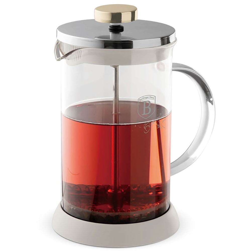 Infuzor ceai BERLINGER HAUS BH/8587, 0.8l, sticla, transparent