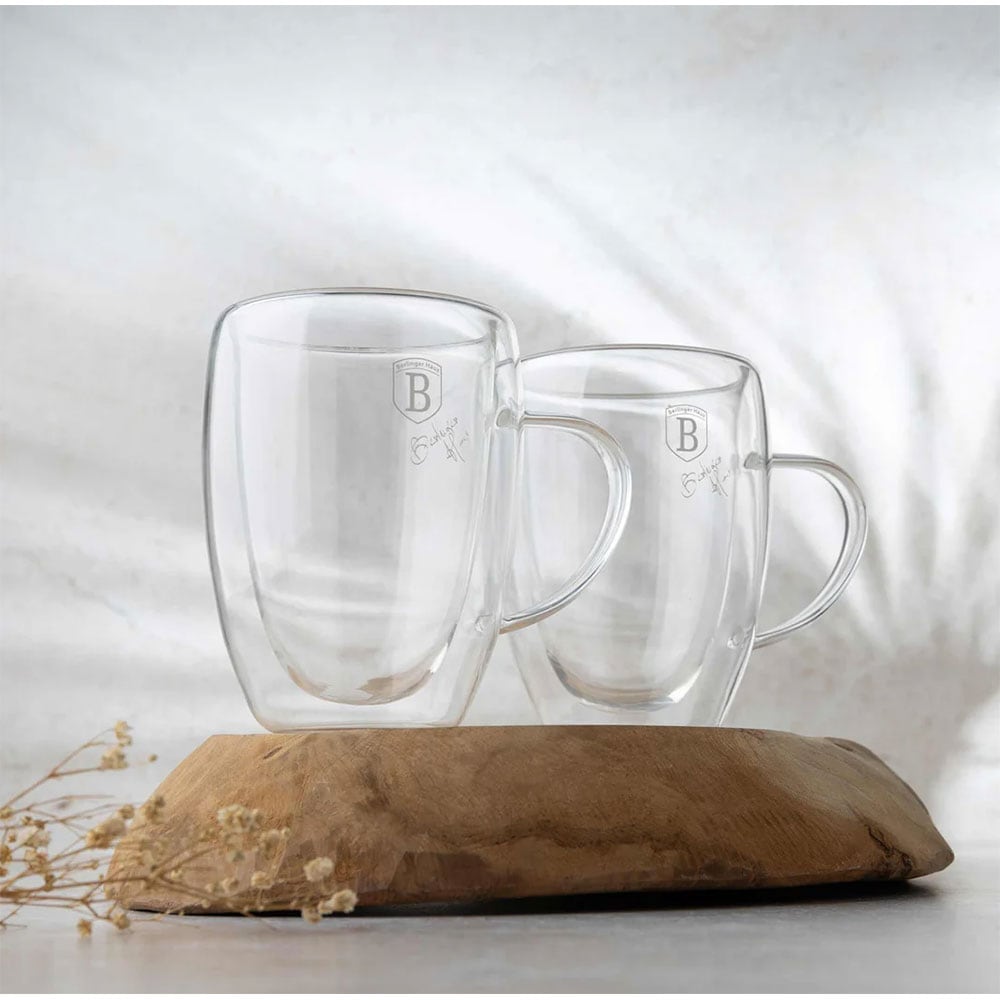 Set cani BERLINGER HAUS BH/8768, 2 piese, 300 ml, sticla